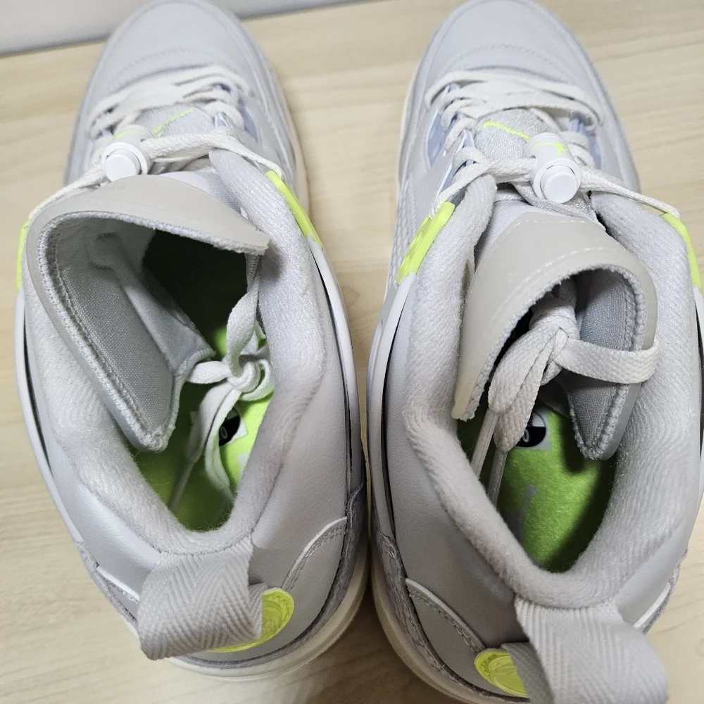 New Jordan Spizike Low Shoes Photon Dust Volt Sail Coconut Milk Mens Size 10